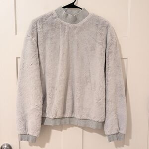 Zara Faux Fur Sweatshirt